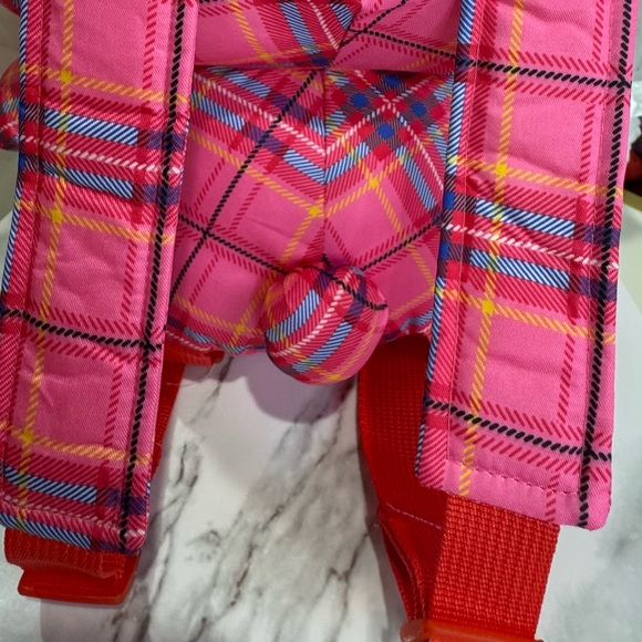 Plaid Pink Hello Kitty Backpack - Picture 6 of 10